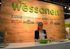 Christina Niemann wilde graag namens Wessanen Nederland op de foto. De Duitse is werkzaam op het kantoor in Amsterdam.