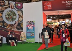 De ingang van de Natural Food Show.