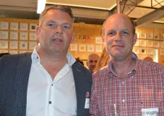 Pieter Dirven (de Smaakspecialist) en Arthur Hartman (Yarrah Organic Petfood).