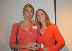 Links: Ananda van Dongen (Another Agency) en rechs: Stephanie Gimbrère (Vegan's Heaven).