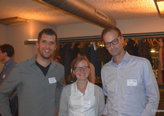 Arjen Spek van Peterson, Anne van Biojournaal en Arno van der Heijden van TLR.