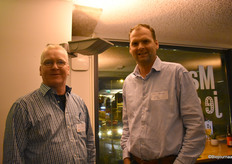 Arjen Verduin (Yme Kuiper) en Dennis van Teylingen (Imkerij De Traay).