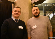 Boris Sviderski (links, Access World) en Lucas Schwiebbe (rechts, Groen Agro Control). 