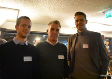 Jasper v/d Berg (Yogi & Youssef's), Michel Witmer (Groen Agro Control) en Joren Groot (Nutland) waren ook aanwezig.