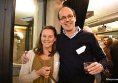 Sigrid Koeleman (Live Green Magazine) en Wilco Schets (Imkerij De Traay). 