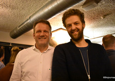 Gijs Hoefsloot (Boerderijs) en David Klingen van Ghee Easy / Chikko not coffee. 