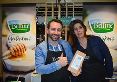 Xander van den Bos en Astrid van den Heuvel van de Bettine Hoeve.