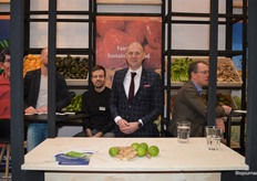 Bareld Kootstra van Fairtrasa. "We hebben een nieuwe huisstijl ontwikkeld en de website komt binnenkort online."  