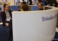 Jurrien Appers, Fund Manager Triodos Organic Growth Fund had tijdens de beurs veel afspraken staan met klanten. 