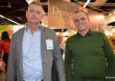 Ad Lievense en Koen Smedts liepen namens Laarakker BIO over de beursvloer.