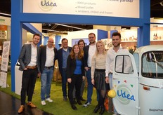 Een deel van het Udea-team: Remko Hartveldt, Errol Britt, René Oosting, Charlotte van Kessel, Geertje Claassen, Jeroen Blommendaal, Vivian Bakker en Danny Schüttler. 