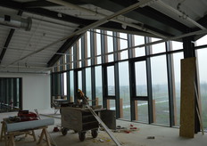 De winkelbegeleiding komt n deze ruimte te zitten.