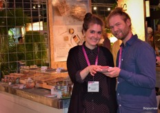 Renate de Klein en Frank Hanssen van Sharp Sharp. Het motto: 'design food in a better'.