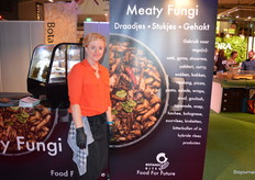 Doreen Westphal van Botanic Bites vertelt dat een deel van het aanbod biologisch is.