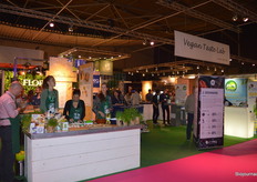 Het Vegan Taste Lab was naast het Dit Smaakt Naar Meer! Paviljoen te vinden op de beursvloer.