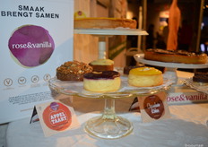 Diverse taartjes van rose&vanilla.