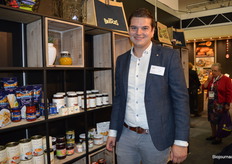 Mark van Zanten vertelt dat het bio-aandeel bij Brauer Food ongeveer 5% bedraagt.