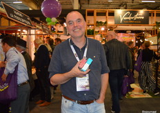 Ook Feijo Blesgraaf van GreenSprout organic brandcare liep door de hallen in Houten.