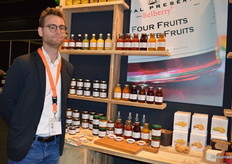 Maarten Pot geeft aan dat Belberry sinds kort biologische confitures heeft.