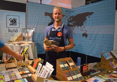 Daan Koemans: "ClearChox gaat voor kwalitatief goede chocolade en die is soms ook biologisch. We vertegenwoordigen 16 merken, 60% daarvan is bio-gecertificeerd."