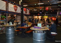 Verschillende leveranciers toonden hun aanbod op het festival. 