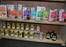 Bij Voets werden ook de biologische producten van Meesters van De Halm en De KleinsteSoepfabriek getoond. 