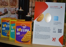 De Tostini van Ad van Geloven. Genomineerd voor de innovatie prijs van de Anuga.