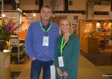 Nederlandse bezoekers: Wim Stoker en Christa Brasser van Stoker Vogelaar.