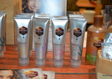 De Traay presenteerde onder meer deze nachtcrème van Bee honest. 