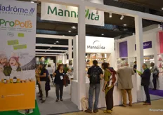 In de verzamelstand van Mannavita waren weer diverse Hollandse bedrijven vertegenwoordigd.
