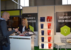 De stand van het Nederlandse bedrijf Daklapack Europe.