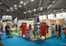 Een overzichtsfoto van het Nederlands paviljoen. 