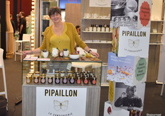 Catherine Bodson van Pipaillon. Hebben verschillende soorten biologische delicatessen voor de speciaalzaak. 