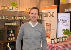 Pieter Van den Berghe van Belfond. Hebben verschillende handgemaakte fonds, met ingrediënten van verschillende producten.