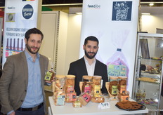 Michael en Ludovic Baeke van Specul'House. Specialiteit is speculaas, en hebben daarnaast nog zeven andere koekjes. 