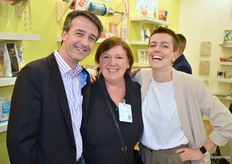 Nick op den Buijsch van Paperwise, Karien Van de Weghe en Aurélie Van de Vyver van Bastin-Pack.