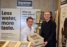 Eric Pellerin en Florian van Supersec. Gespecialiseerd in gedroogde vruchten, leveranciers voornamelijk uit Europa en allemaal biologische producten. 