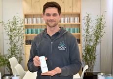 Kevin Crombez van Nova Energy Drink. Zijn in korte tijd in veel Europese landen beschikbaar. 