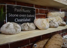 Nieuw van Odenwald Organic Bakery is dit rustieke brood, gebakken in de steenoven.