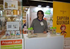 Juan M. Carro van NaturalcosBio verzorgde een Royal Quinoa Shake experience. 