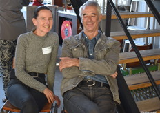 Renee Pompen en Bob Hamaker van J-Port Green Tea Japan.