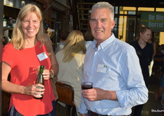 Michel Witmer van Groen Agro Control en Marjan Wijdeven.