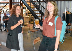 Eilse te Kaat en Maren Peters van Tradin Organic. 
