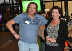 John Machielsen en Sylvia van Mourik. 