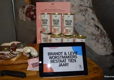 Nieuw van Brandt&Levie is deze biologisch pastasaus met venkelworst. Het bedrijf bestaat dit jaar 10 jaar. 