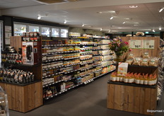 Het nieuwe meubilair werd op maat gemaakt.