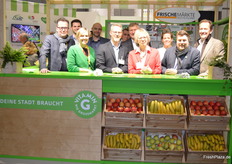 Het team van GFI, de overkoepelende organisatie van Duitse groothandelsmarkten, met vertegenwoordigers uit onder andere Duisburg, Stuttgart, Frankfurt, Bremen, Berlijn, Essen en Hamburg