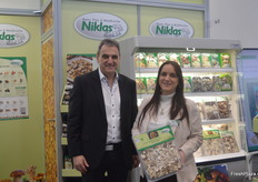 Uwe en Lisa Niklas van de gelijknamige Beierse champignongroothandel.