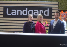 Het marketingteam van Landgard eG kan opnieuw terugkijken op een succesvolle Fruit Logistica, aldus Marketing Manager Michael Hermes (r).