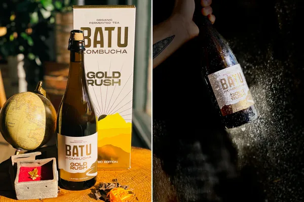 BATU Gold Rush – limited edition bling bubbels'